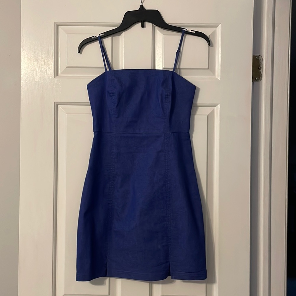 altar’d state blue denim dress